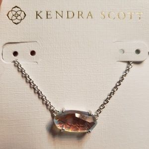 NWOT Kendra Scott Dichroic Ever Necklace